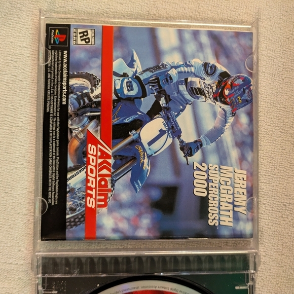 WWF Attitude PlayStation Game - Black and Red - Picture 6 of 7